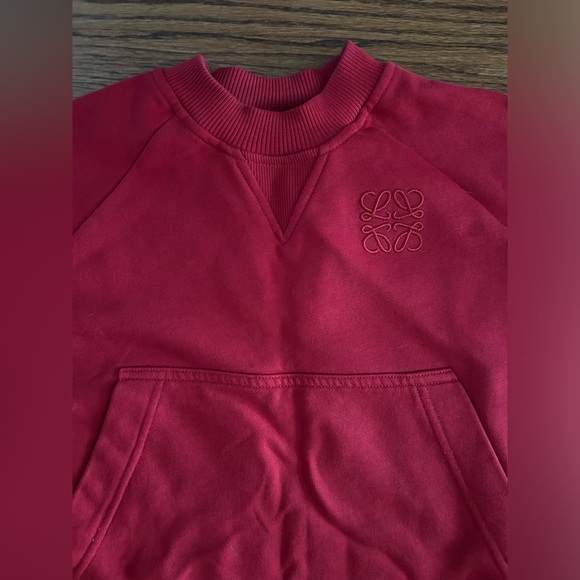 Loewe Red Anagram Sweatshirt - Picture 5 of 10